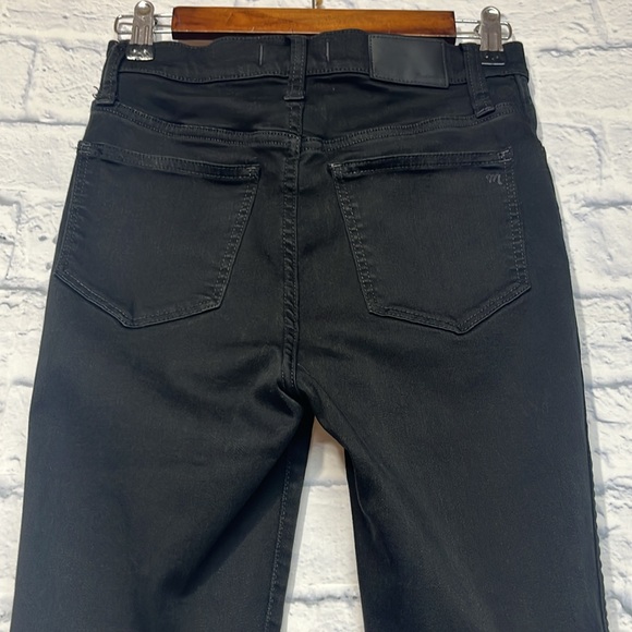 Madewell 10” High-Rise Skinny Black Jeans - Picture 9 of 9